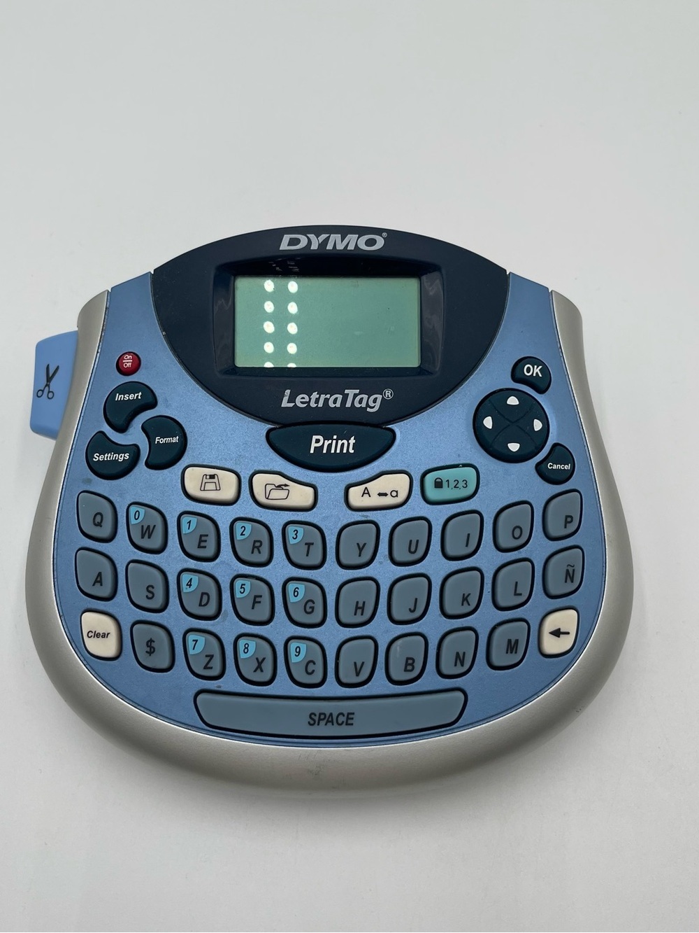 DYMO LetraTag LT-100T Label Maker Portable *No AC Adapter* Works Office